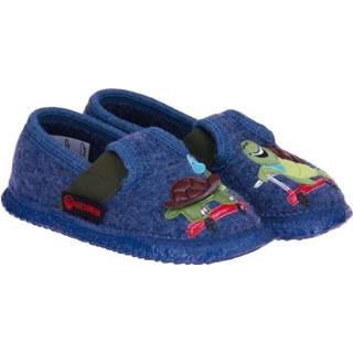 👉 Pantoffels male blauw Tirschenreuth Pantoffel