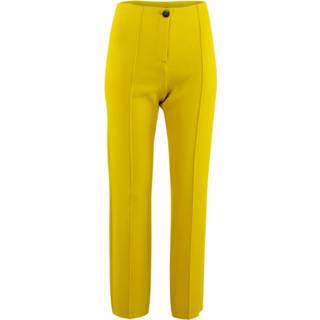 👉 Broek vrouwen geel Trousers