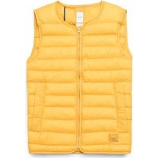 👉 Vest l vrouwen geel Featherless