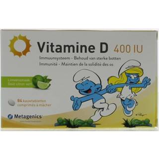 👉 Vitamine Metagenics D 400iu Smurfen Kauwtabletten 5400433272206
