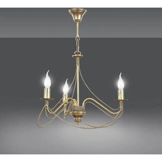 👉 Kroonluchter goud staal a++ Tori 3, 3-lamps,
