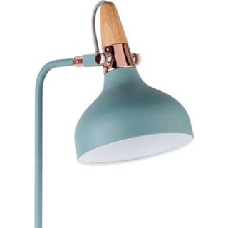 👉 Vloer lamp metaal paulmann a++ turkoois Juna vloerlamp met chique details