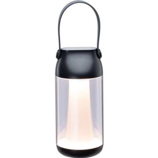 👉 Camping lamp kunststof warmwit zwart Paulmann LED campinglamp Capulino