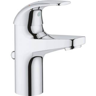 👉 Wastafelkraan chroom Grohe Start Curve 1-gats S-size met Waste en 28 mm ES Cartouche 4005176388590