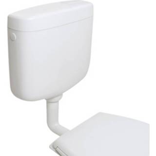 👉 Wit rhein Reservoir Laaghangend Plieger Single Flush 6L 8711238192024