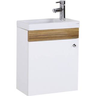 👉 Onderkastje bruin MDF elmas Onderkast Boss & Wessing 45x85x25cm 5404024113374