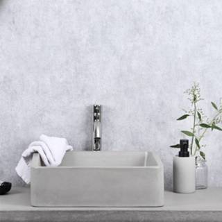 👉 Waskom Differnz Marba Vierkant 40x40x12 cm Beton Licht 8712793550915