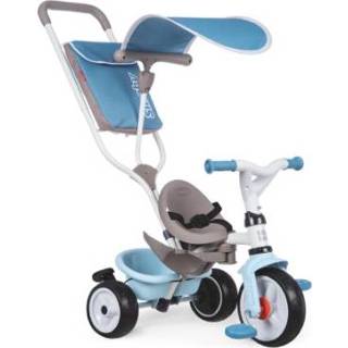 👉 Driewieler blauw jongens baby's Smoby Baby Balade (licht) 3032167414007