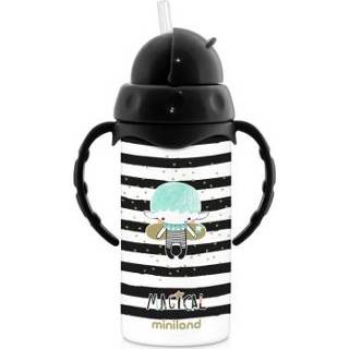 👉 Thermos fles staal kleurrijk jongens Miniland Thermosfles thermokid magic al 240 ml 8413082893583