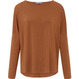 👉 Shirt ronde hals en lange mouwen DAY.LIKE bruin