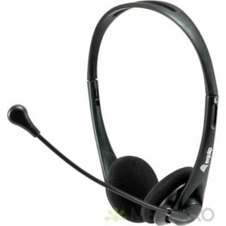 Hoofdtelefoon zwart Equip 245304 hoofdtelefoon/headset Hoofdband 3,5mm-connector 4015867225080