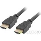 HDMI kabel zwart Lanberg CA-HDMI-10CC-0100-BK 10 m Type A (Standaard) 5901969415568