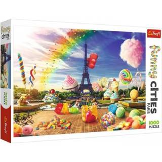 👉 Puzzel Trefl Funny Cities Parijs (1000 Stukjes) 5900511105971