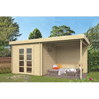 👉 Tuinhuisje Tuindeco | Tuinhuis Brenda met Overkapping 8715815036602