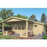 👉 Tuinhuisje Tuindeco | Tuinhuis Liverpool met Zijluifel 150 cm 8715819077700