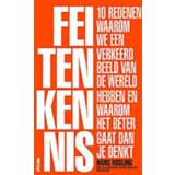 Feitenkennis. Tien redenen waarom we een verkeerd beeld van de wereld hebben en het beter gaat dan je denkt, Rosling, Hans, Paperback 9789000378920