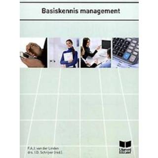👉 Mannen Basiskennis management. Linden, F.A.J. van der, Hardcover 9789041510198