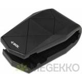 👉 Mobiele telefoon zwart IBox H-4 BLACK Passieve houder telefoon/Smartphone 5901443053354