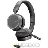 👉 Hoofdtelefoon zwart Plantronics Voyager 4220 Stereofonisch Hoofdband