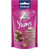 👉 Vitakraft Cat Yums - Kattensnacks - Lever - 40 gram