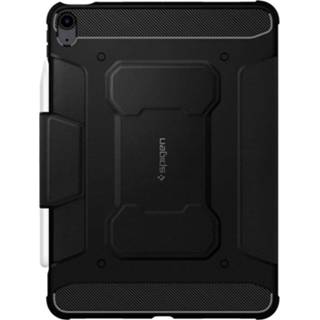 👉 Zwart book IPad Air 2020 Hoes - Spigen Rugged Armor Pro 8809710759329