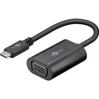 👉 Zwart Goobay Full HD USB-C / VGA Adapter - 4040849517761