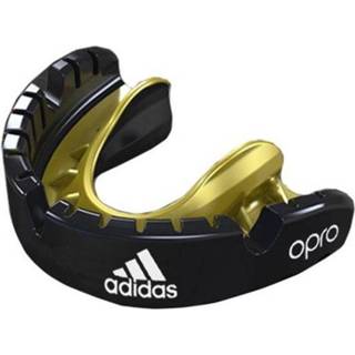 👉 Zwart rubber mannen Adidas gebitsbeschermer Opro Gen4 Voor Beugel unisex 3662513562207