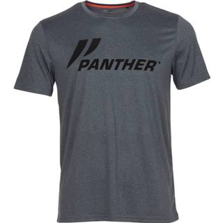 👉 Shirt polyester s men petrol T-shirt met coconut finish Panther