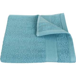Handdoek schelp blauw Seashell 50 x 100 cm 500 gram Cool Blue 5997689934809