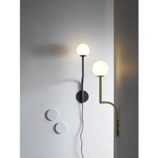 👉 Wandlamp zwart metaal Pholc Mobil 46 Fixed - 7319685122154