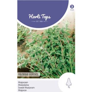 👉 Hortitops Marjoraan Majorana hortensis - Kruidenzaden - 0,75 gram