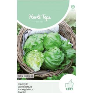 👉 Hortitops Kropsla Lactuca sativa Great Lakes 118 - Sla 2 gram 8711117264507