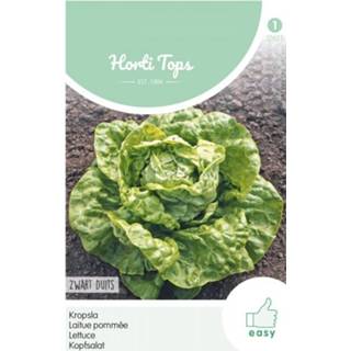 Zwart Hortitops Kropsla Lactuca sativa Zwart-Duits - Sla 3 gram 8711117262503