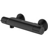 👉 AquaVive thermostatische douchekraan Nilson gun metal 15cm