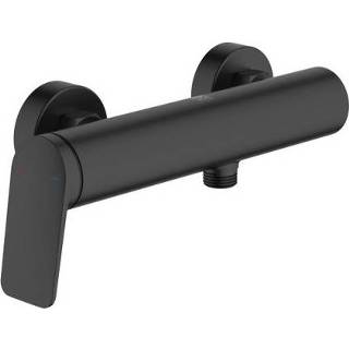 👉 Douchekraan zwart male AquaVive Irminio R 15cm 5414628080262