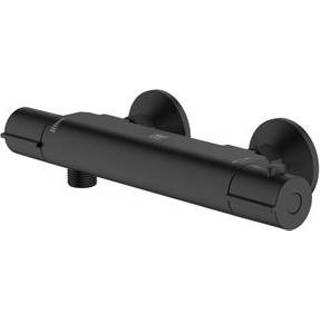 👉 Douchekraan zwart male AquaVive thermostatische Irminio 5414628080491