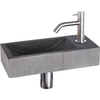 👉 Fonteinset chroom male Differnz Mix&Match set Ribble gebogen mat 8712793559376