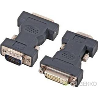 👉 Tussenstuk zwart EFB Elektronik EB462 voor kabels DVI-A VGA 4049759040000