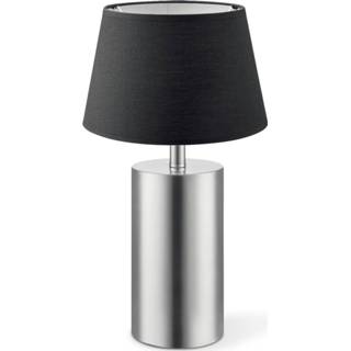 Moderne tafellamp zwart metaal Home sweet Barto - 8718808339216