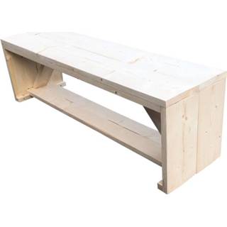 👉 Tuinbank male vurenhout Wood4you Nick 130x43x38cm 6013841857850