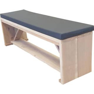 👉 Tuin bank hout male Wood4you tuinbank Nick Douglas 160x38x49cm 6013844358392