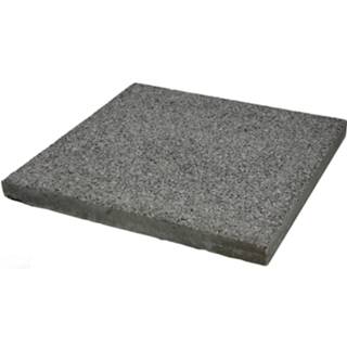 Terrastegel male grijs Decor gestraald spikkel 40x40x3,7cm 8711434329378