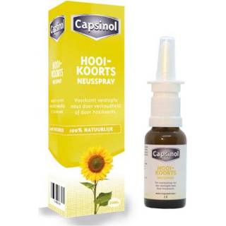 👉 Hooikoorts neusspray Capsinol 20ml 8717953250650