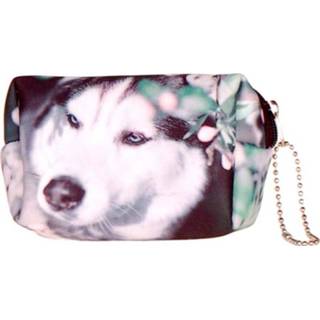 👉 Etui klein meisjes zwart Kleine etui/klein toilettasje Husky-