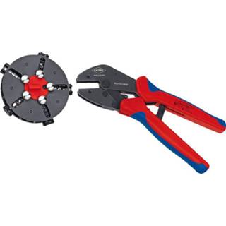 👉 Crimping pliers with magazine changer Plug connectors, cable lugs and wire end ferrules 0.5...6.0 mm
