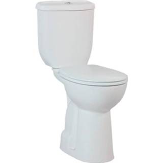 👉 Toiletpot wit Staand Verhoogd 45.5 cm Compleet Creavit 8719304338826
