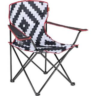 Vouwstoel zwart wit Bo-Camp Urban Outdoor Madison - Zwart/wit 8712013671871