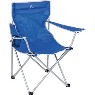 👉 Blauw Bo-Camp Compact vouwstoel-Blauw 8712013671888