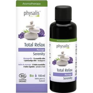 👉 Massageolie Physalis total relax 100 ml 5412360015313