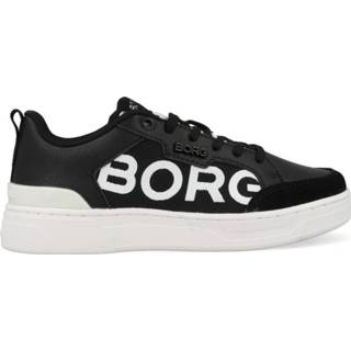 👉 Sneakers zwart leer jongens 33 jeugd Björn Borg T1060 LGO K Zwart-33 maat 8717562208073